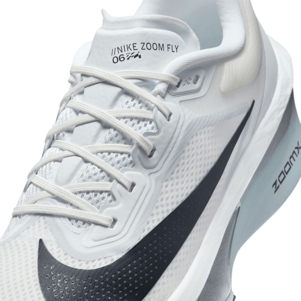 Nike Zoom Fly 6 - White/Gridiron/Pure Platinum