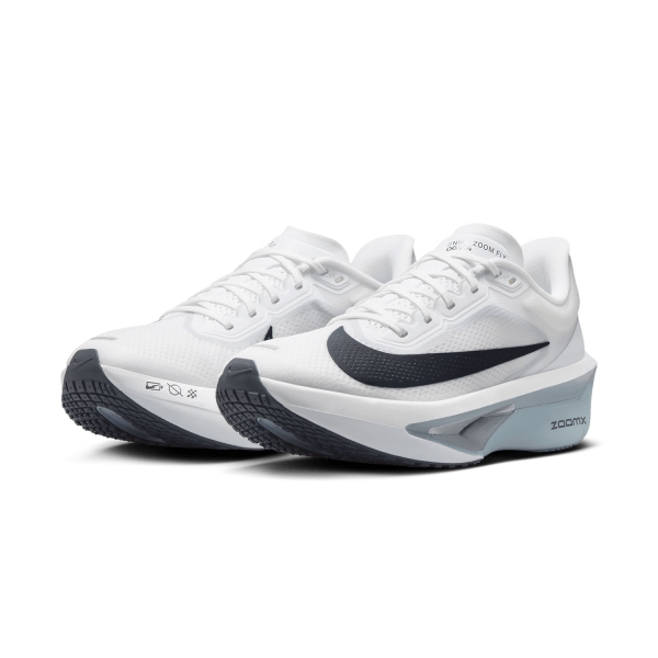 Nike Zoom Fly 6 - White/Gridiron/Pure Platinum