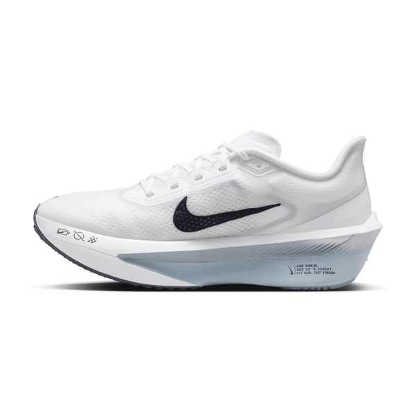 Nike Zoom Fly 6 - White/Gridiron/Pure Platinum