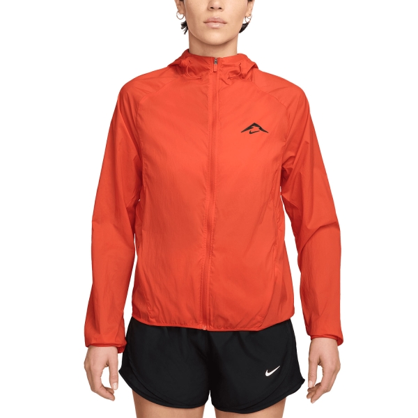 Giacca Trail Running Donna Nike Trail Repel Giacca  Picante Red/Pearl White/Black HJ2250633