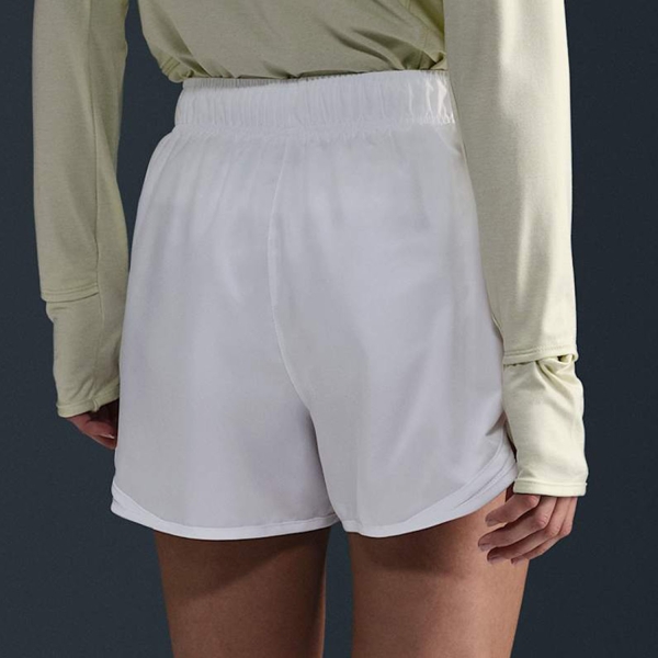 Nike Dri-FIT Tempo 3in Pantaloncini - White/Reflective Silver
