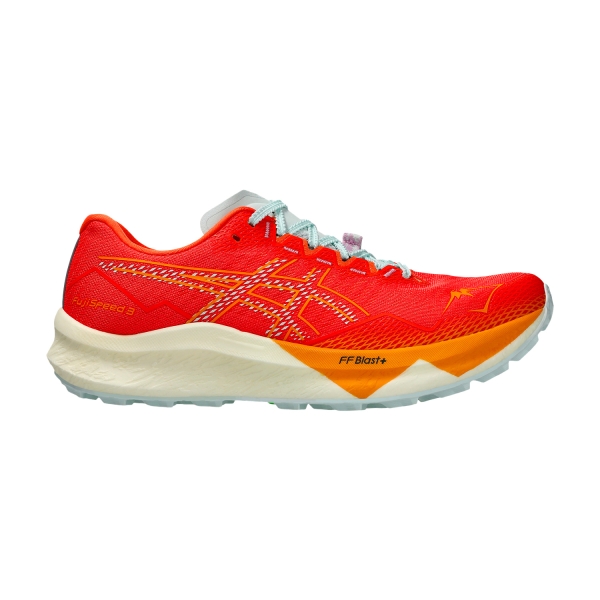 Scarpe Trail Running Uomo Asics Fujispeed 3  Nova Orange/Pure Aqua 1011B888800