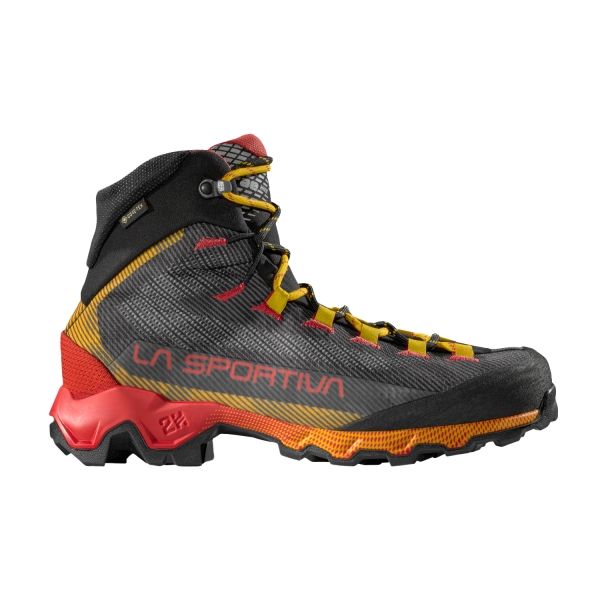 Scarpe Outdoor Uomo La Sportiva Aequilibrium Hike GTX  Carbon/Yellow ZFHS100G00Y00