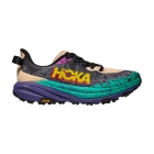 Hoka Speedgoat 6 - Oatmeal/Mountain Iris