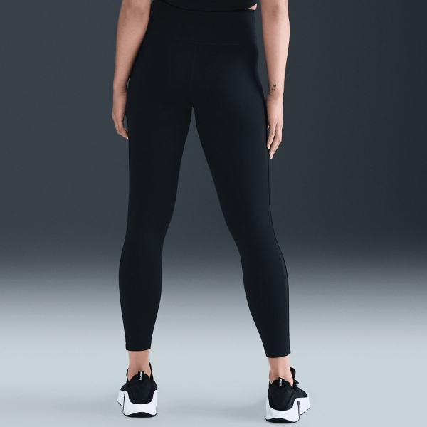 Nike One Dri-FIT 7/8 Tights - Black/Dark Smoke Grey