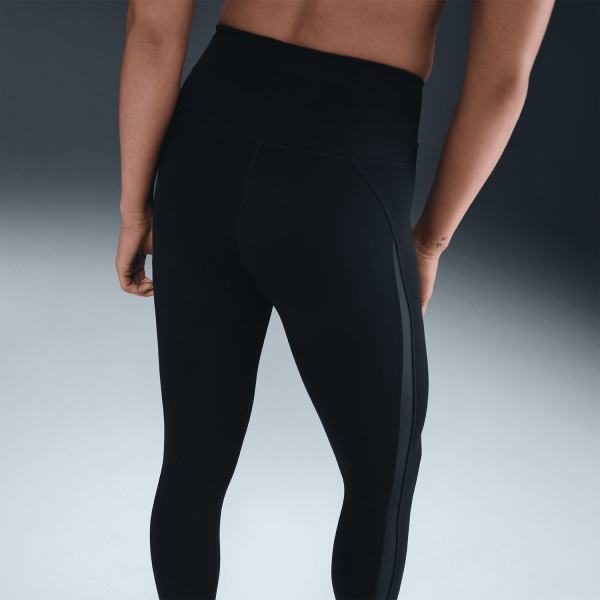 Nike One Dri-FIT 7/8 Tights - Black/Dark Smoke Grey