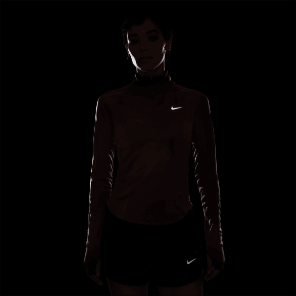 Nike Tempo Maglia - Burgundy Crush/Reflective Silver