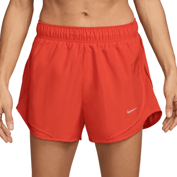 Pantaloncini Running Donna Nike Tempo 3in Pantaloncini  Picante Red/Reflective Silver HV8915633