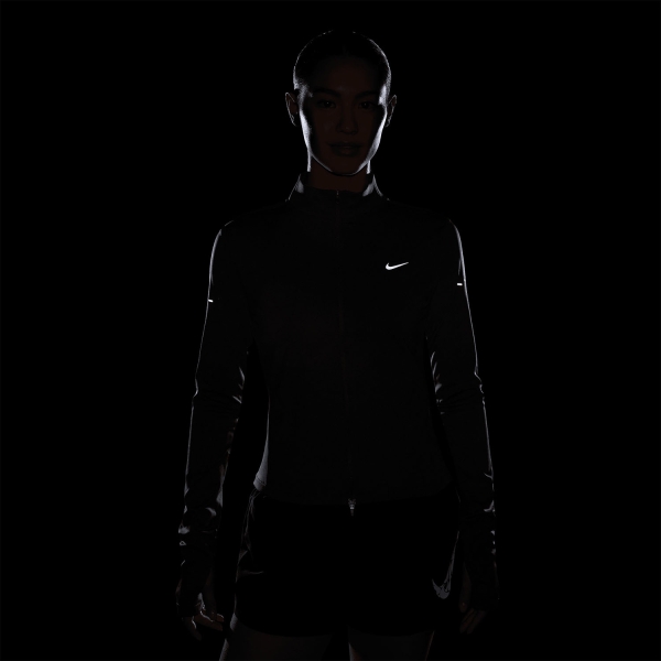 Nike Swift Felpa - Black/Reflective Silver