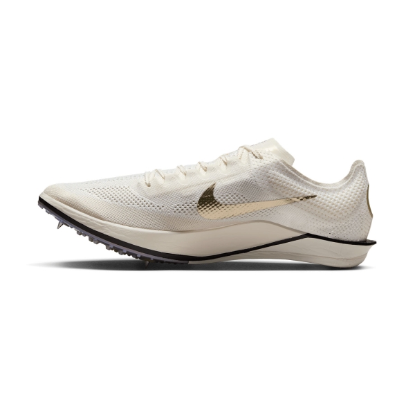 Nike ZoomX Dragonfly 2 Elite JI - Sail/Metallic Gold Grain/Medium Ash/Black
