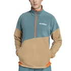 adidas Terrex Multi Climawarm Felpa - Preloved Teal/Cardboard/Semi Impact Orange