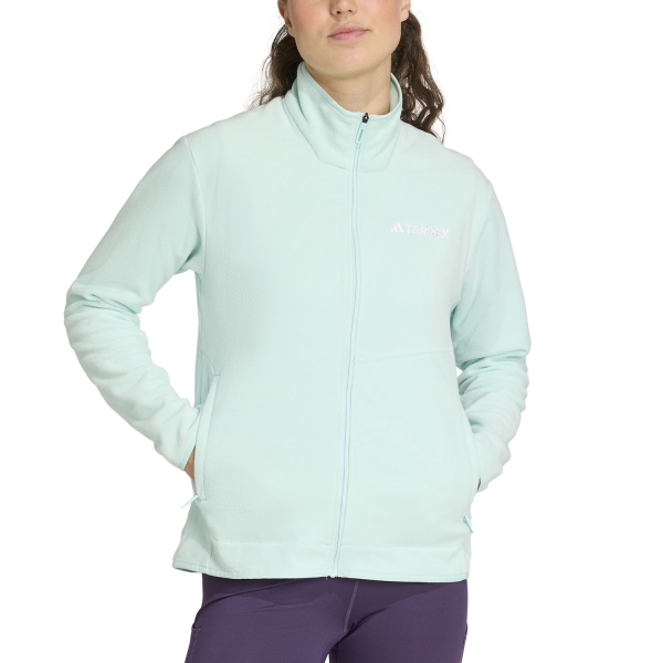 Giacche e Maglie Outdoor Donna adidas Terrex Multi Felpa  Semi Flash Aqua JN0993