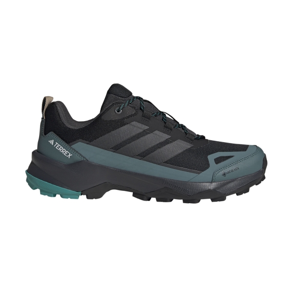 Scarpe Outdoor Uomo adidas Terrex Skychaser AX5 GTX  Core Black/Carbon/Pure Teal JQ2209