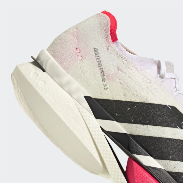 adidas adizero Prime X 3 STRUNG - FTWR White/Core Black/Lucid Red