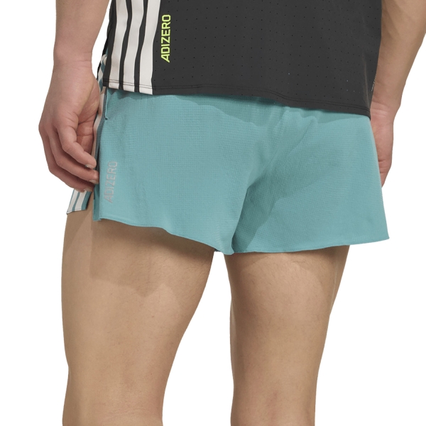 adidas Adizero Gel Pocket 3in Pantaloncini - Powder Teal