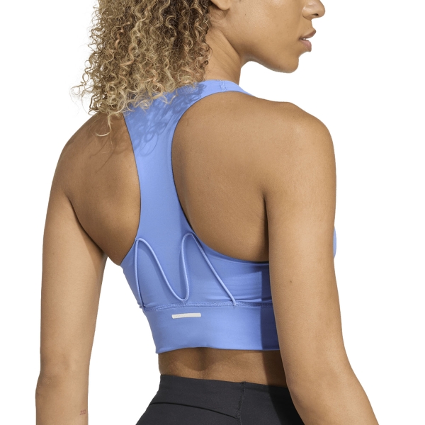 adidas Run Pocket Reggiseno Sportivo - Blue Fusion