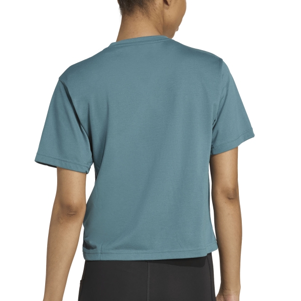 adidas Essentials Logo Maglietta - Preloved Teal