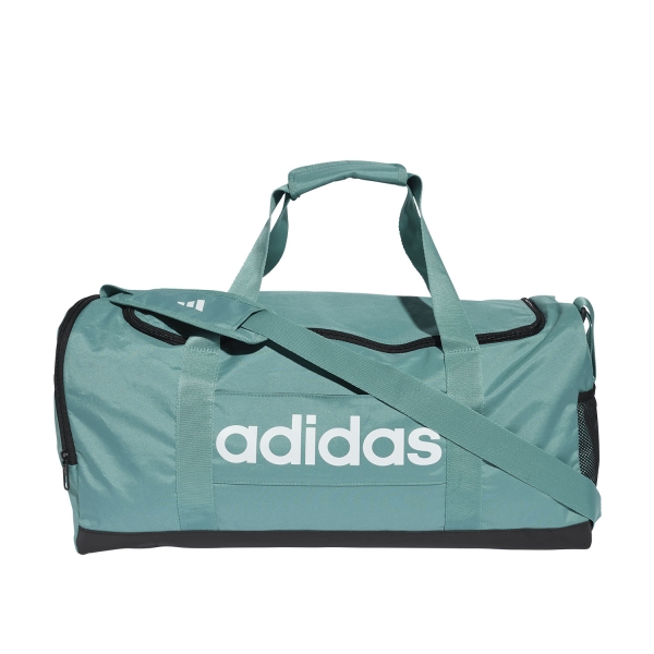 adidas Linear Logo Borsone Medio - Powder Teal/Black/White
