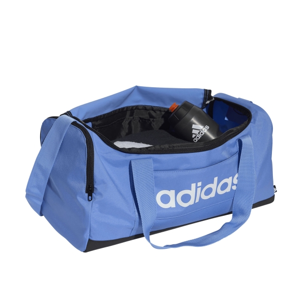 adidas Linear Logo Borsone Piccolo - Blue Fusion/Black/White