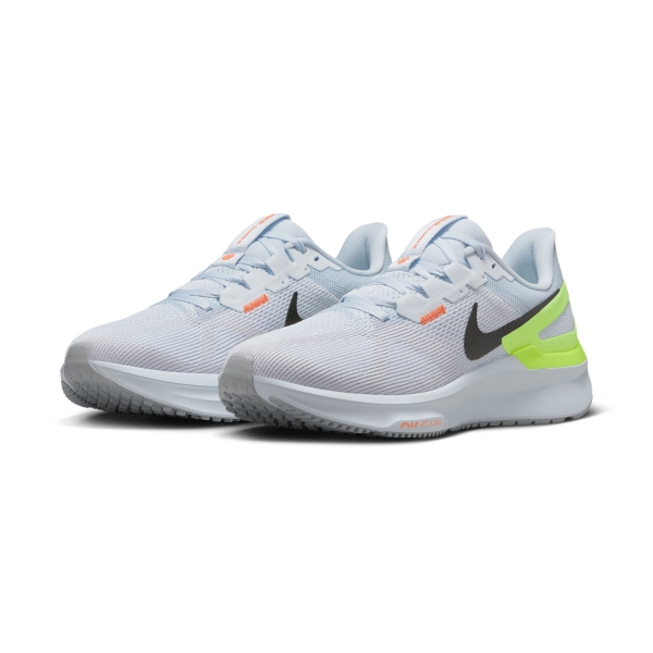 Nike Air Zoom Structure 25 - Blue Tint/Black/Volt/Total Orange