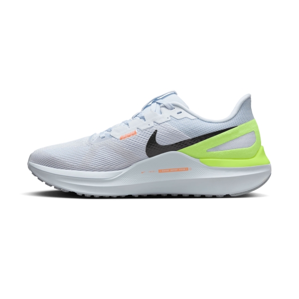 Nike Air Zoom Structure 25 - Blue Tint/Black/Volt/Total Orange