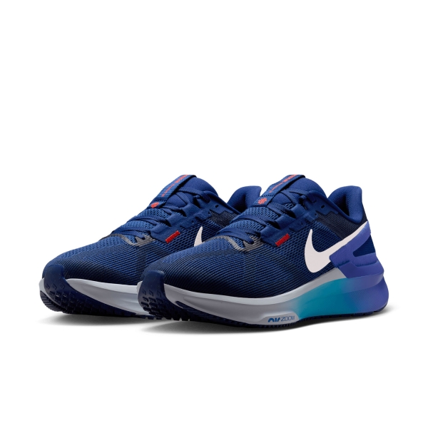 Nike Air Zoom Structure 25 - Football Grey/Blue Void/Ghost