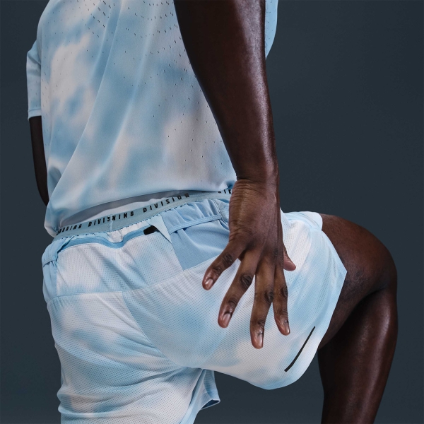 Nike Dri-FIT ADV Breathe 4in Shorts - Psychic Blue/Black/Reflective Black