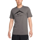 Nike Dri-FIT Trail Logo Camiseta - Cave Stone/Black