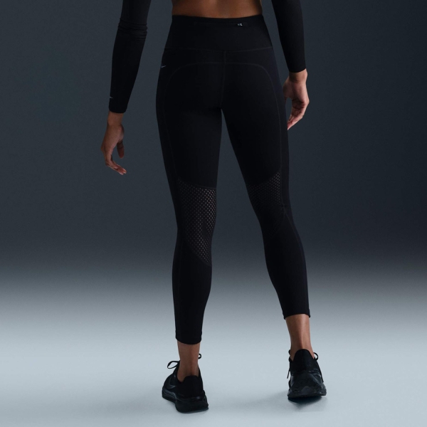 Nike Fast 7/8 Tights - Black/Reflective Silver
