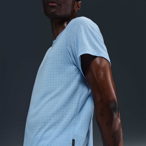 Nike Miler Breathe T-Shirt - Psychic Blue/Reflective Silver