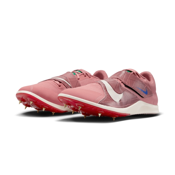 Nike Zoom Rival Jump ALL - Red Stardust/Pale Ivory/Malachite