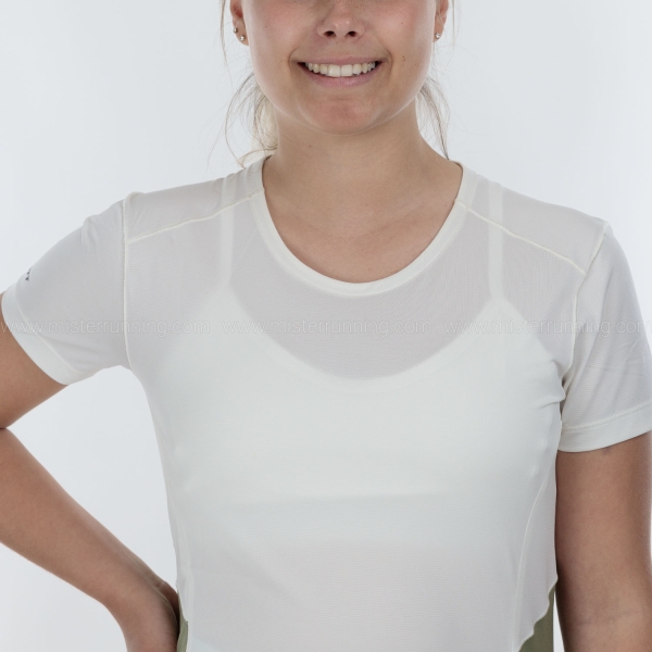 Scott Endurance Camiseta - Cotton White/Hay Green