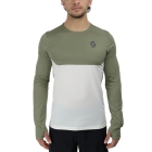 Scott Endurance Tech Maglia - Hay Green/Cotton White