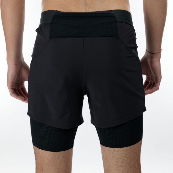 Scott Hybrid Endurance 4in Shorts - Black