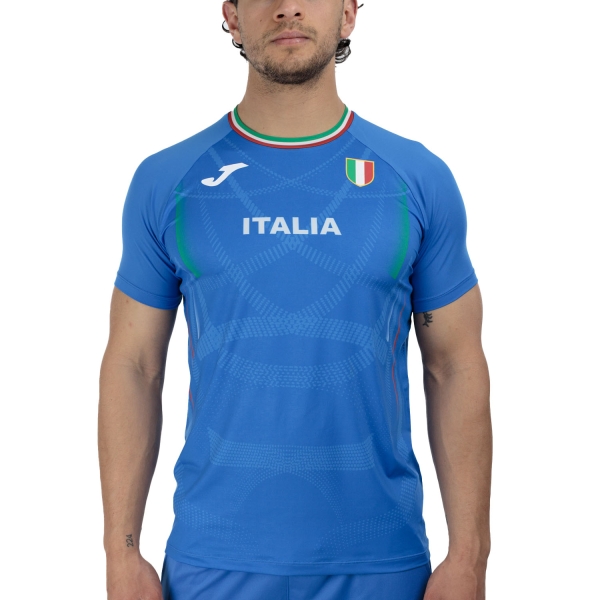 Camisetas Running Hombre Joma FIDAL Pre Game Camiseta  Royal TH10601B2101