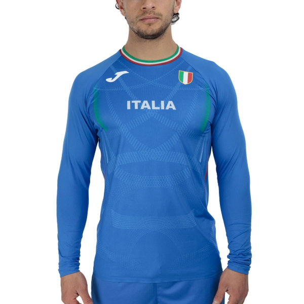 CamisaRunning Hombre Joma FIDAL Pre Game Camisa  Royal TH10602B2101