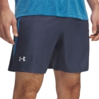 Under Armour Launch 7in Shorts - Downpour Gray/Ether Blue/Reflective