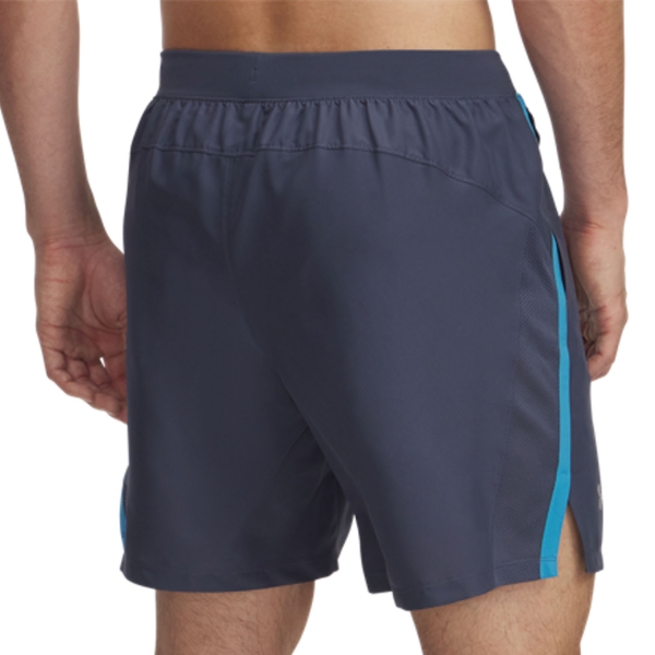 Under Armour Launch 7in Pantaloncini - Downpour Gray/Ether Blue/Reflective
