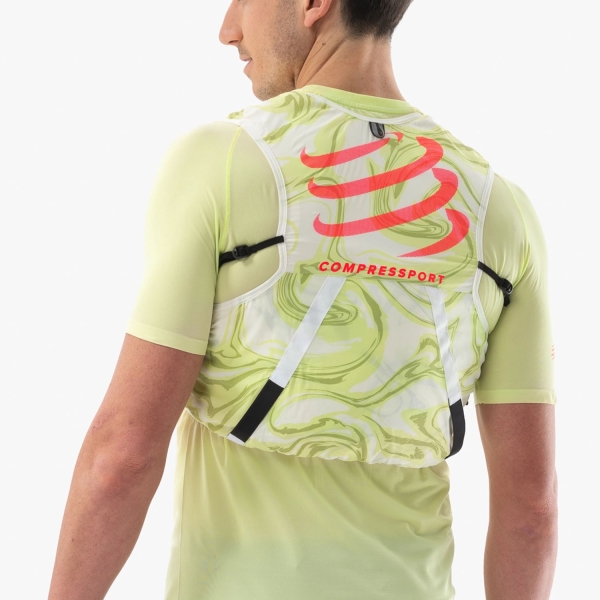 Compressport Ultrun Evo 10 Zaino - Sugar/Green Camo