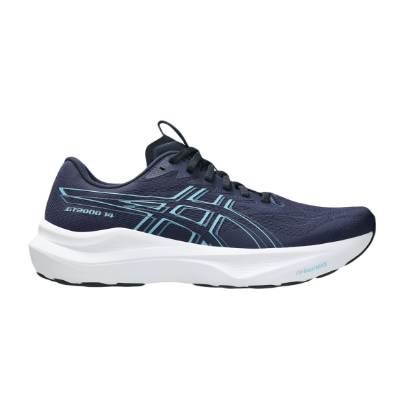 Men's Structured Running Shoes Asics GT 2000 14  Midnight/Stillwater 1011C056402