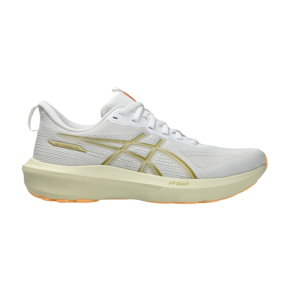Scarpe Running Stabili Uomo Asics GT 1000 14  White/Lemongrass 1011C077100