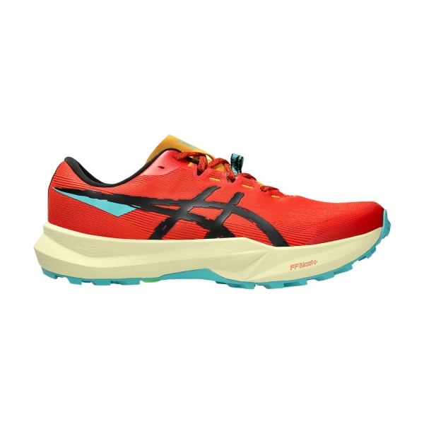 Scarpe Trail Running Uomo Asics Fuji Lite 6  Red Clay/Black 1011C086600