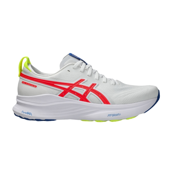 Scarpe Running Stabili Uomo Asics Gel Kayano 32 ATC  White/Flash Coral 1011C132100