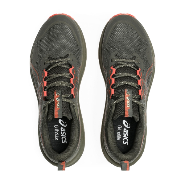 Asics Trabuco Terra 3 - Brown Stone/Spicy Red