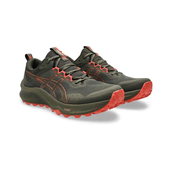 Asics Trabuco Terra 3 - Brown Stone/Spicy Red