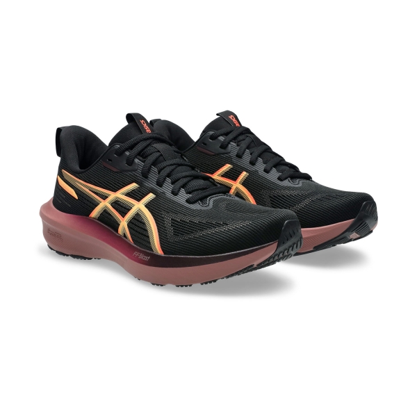 Asics GT 1000 14 - Black/Vivid Coral