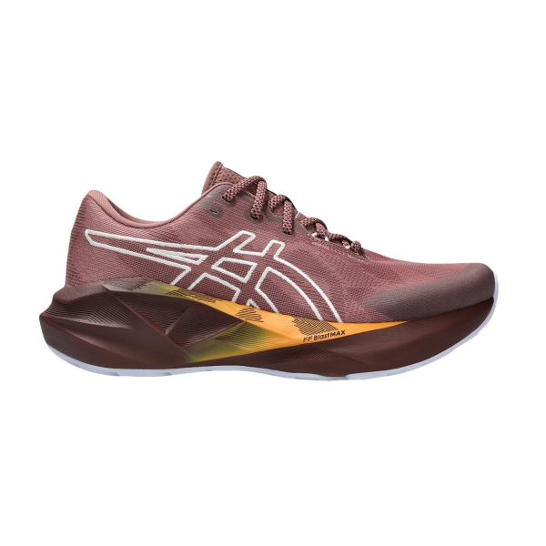 Women's Performance Running Shoes ASICS Novablast 5 TR  Nature Bathing/Rubbled Red 1012B911600