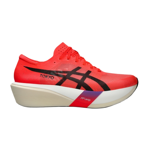 Scarpe Running Performance Uomo Asics Metaspeed Edge Tokyo  Flash Red/Black 1013A163600