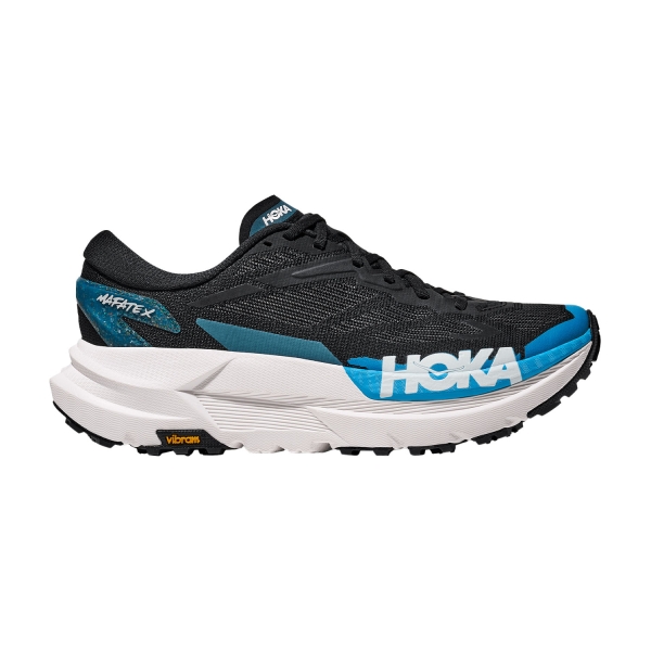 Scarpe Trail Running Uomo Hoka Mafate X  Black/Skyward Blue 1161990BKSK