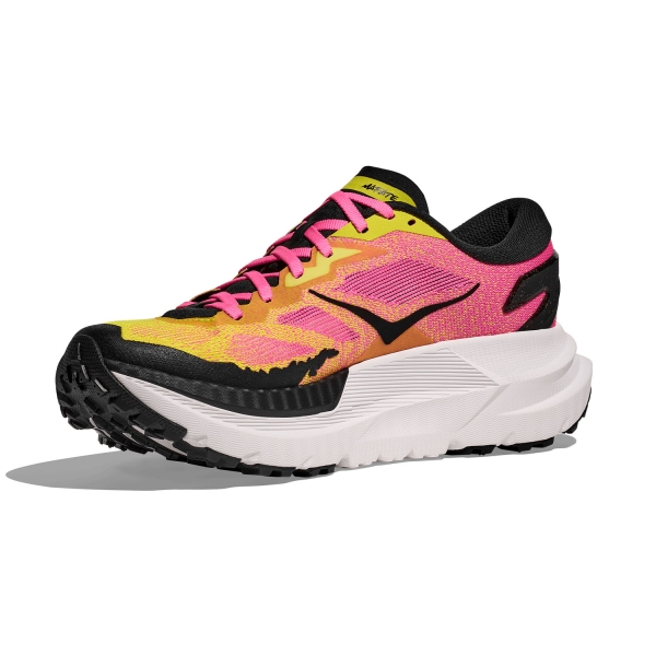 Hoka Mafate X - Neon Citrus/Neon Rose